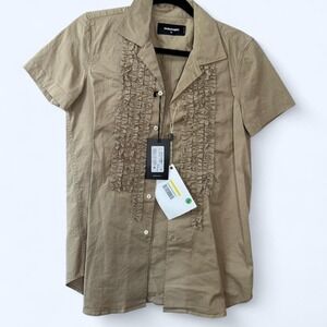 Dsquared2 Tan Blouse NWT